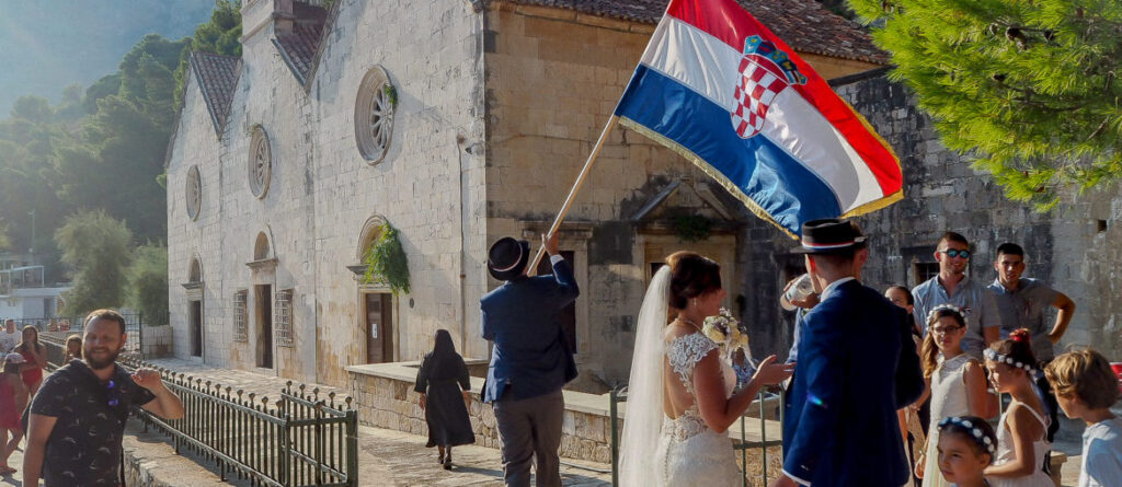 Traditional Croatian wedding